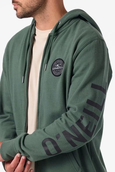 Oneill Mens Sweatshirt Fifty Two Zip Fleece