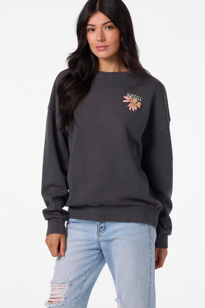 Oneill Womens Sweatshirt Solis Crew Neck Fleece