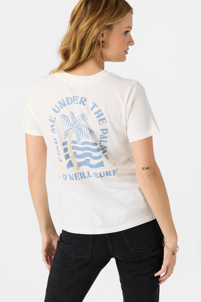 Oneill Womens Shirt Palm Tree Shore