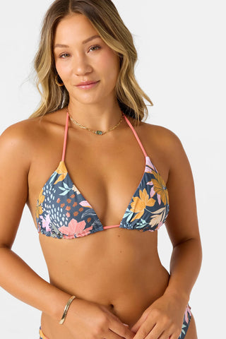 Oneill Womens Bikini Top Mila Floral Venice Revo Triangle