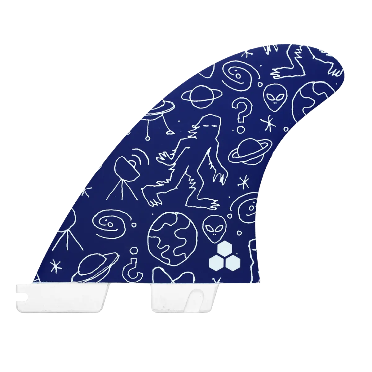 FCS Surfboard Fins FCS II Channel Islands Solution PC Tri Fins
