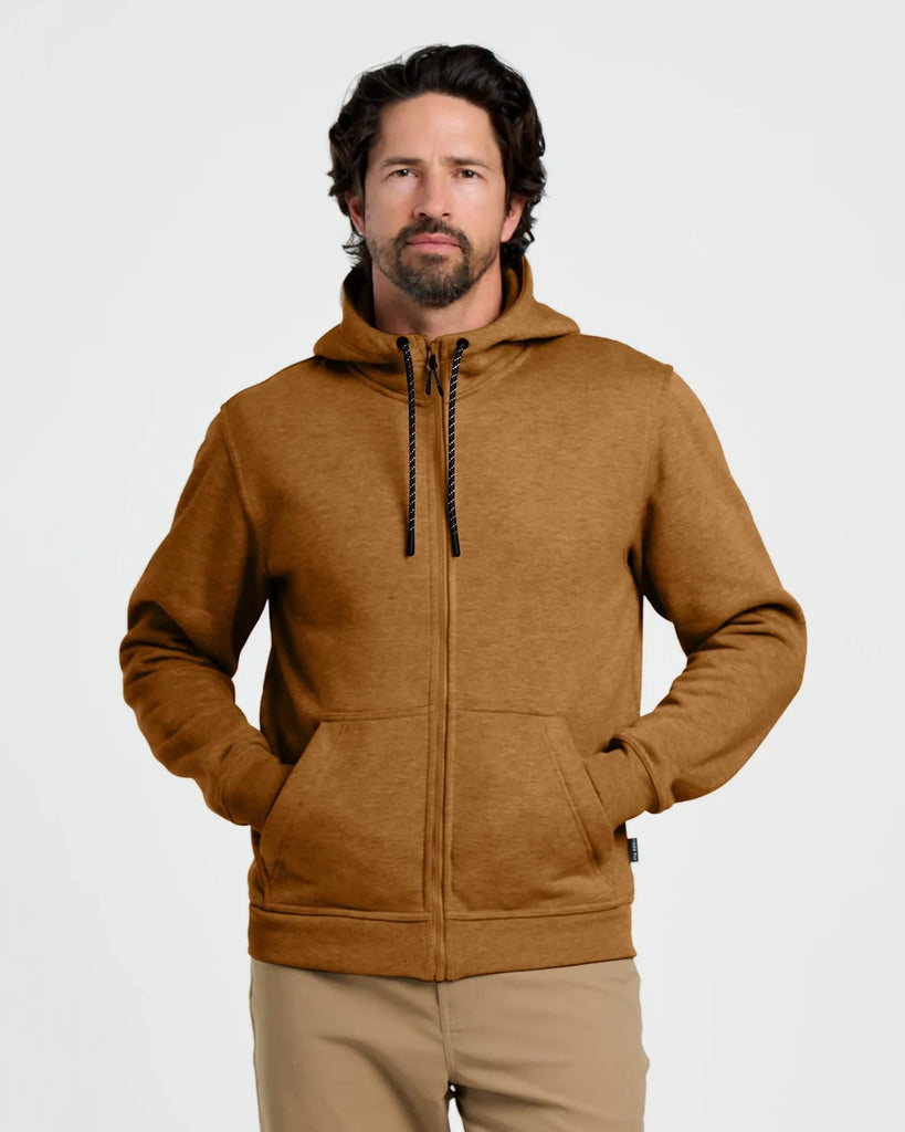 Free Fly Mens Sweatshirt Bamboo Northcoast Fleece Full Zip Hoodie