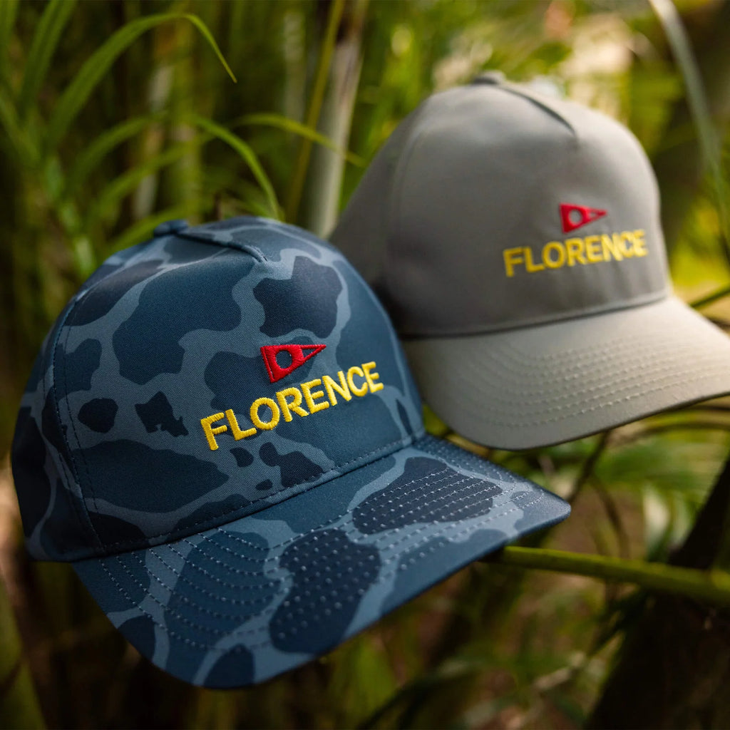 Florence Marine X Hat Logo Twill