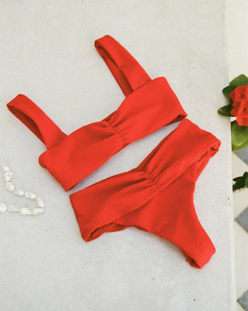 L*Space Womens Bikini Bottoms Bardot