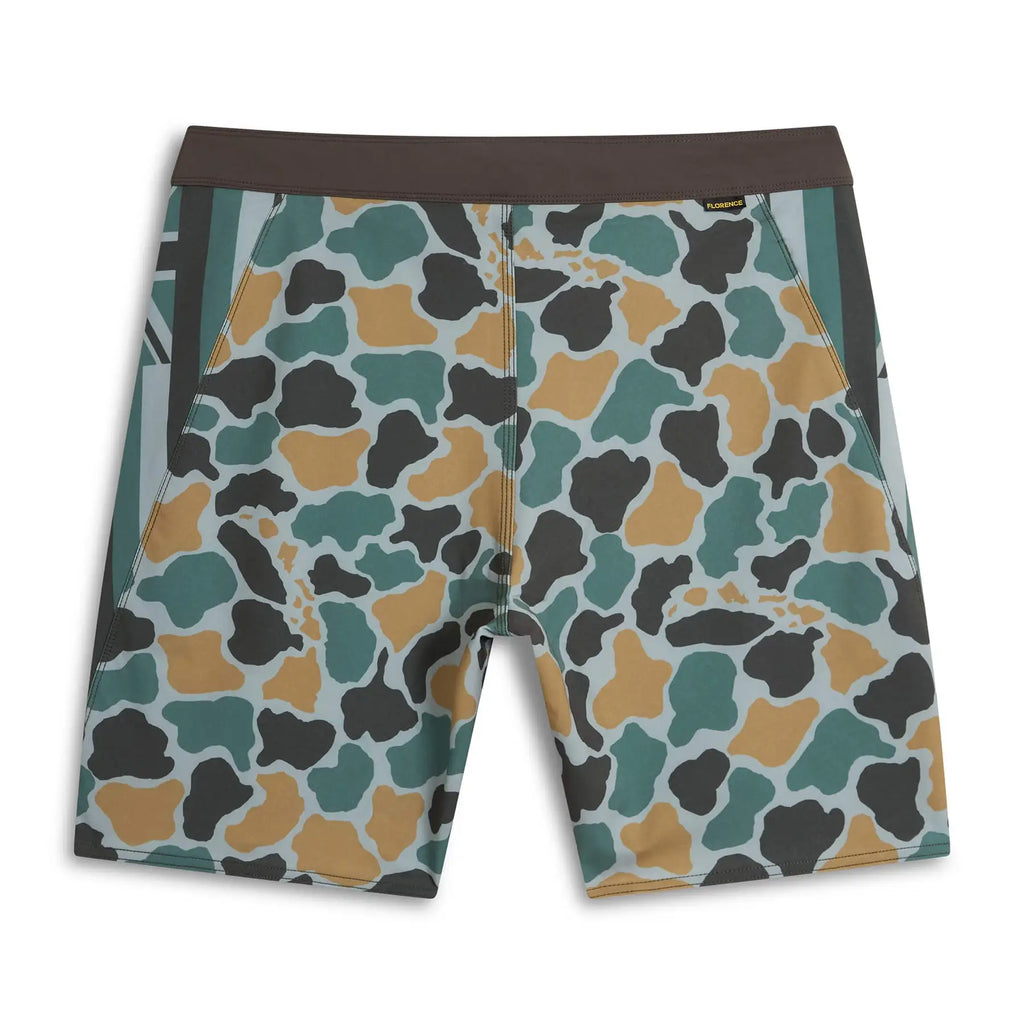 Florence Marine X Mens Boardshorts Pro Hawaii Camo