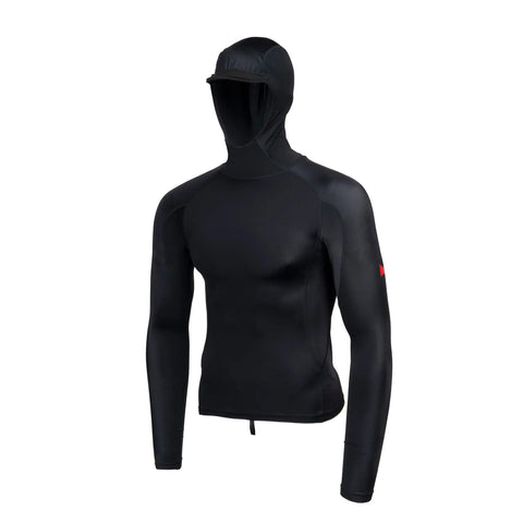 Florence Marine X Mens Rashguard Long Sleeve Utility Pocket Hooded