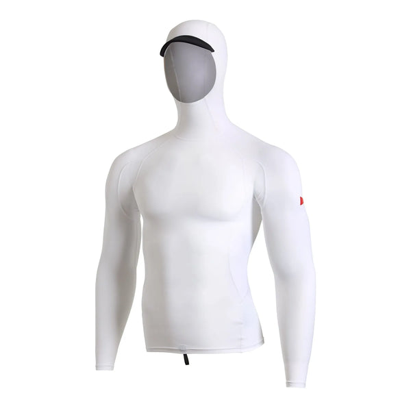 Florence Marine X Mens Rashguard Long Sleeve Utility Pocket Hooded