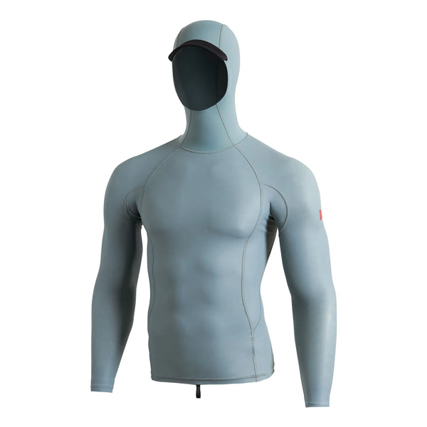 Florence Marine X Mens Rashguard Windshield Long Sleeve Hooded