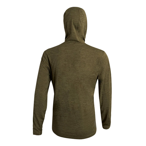 Florence Marine X Mens Shirt Airtex Long Sleeve Hooded
