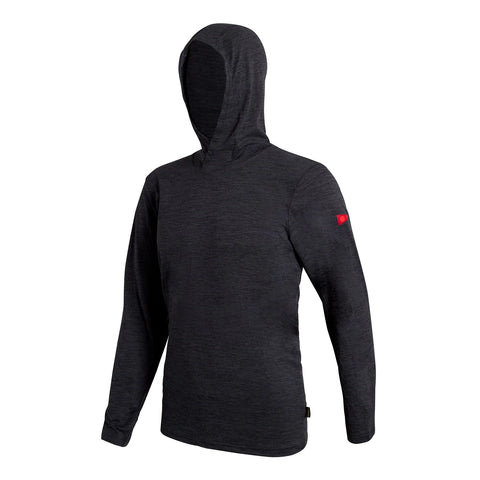 Florence Marine X Mens Shirt Airtex Long Sleeve Hooded