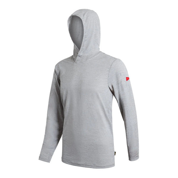 Florence Marine X Mens Shirt Airtex Long Sleeve Hooded