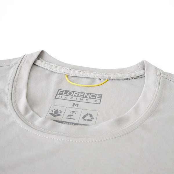 Florence Marine X Mens Shirt Sun Pro Logo Long Sleeve UPF