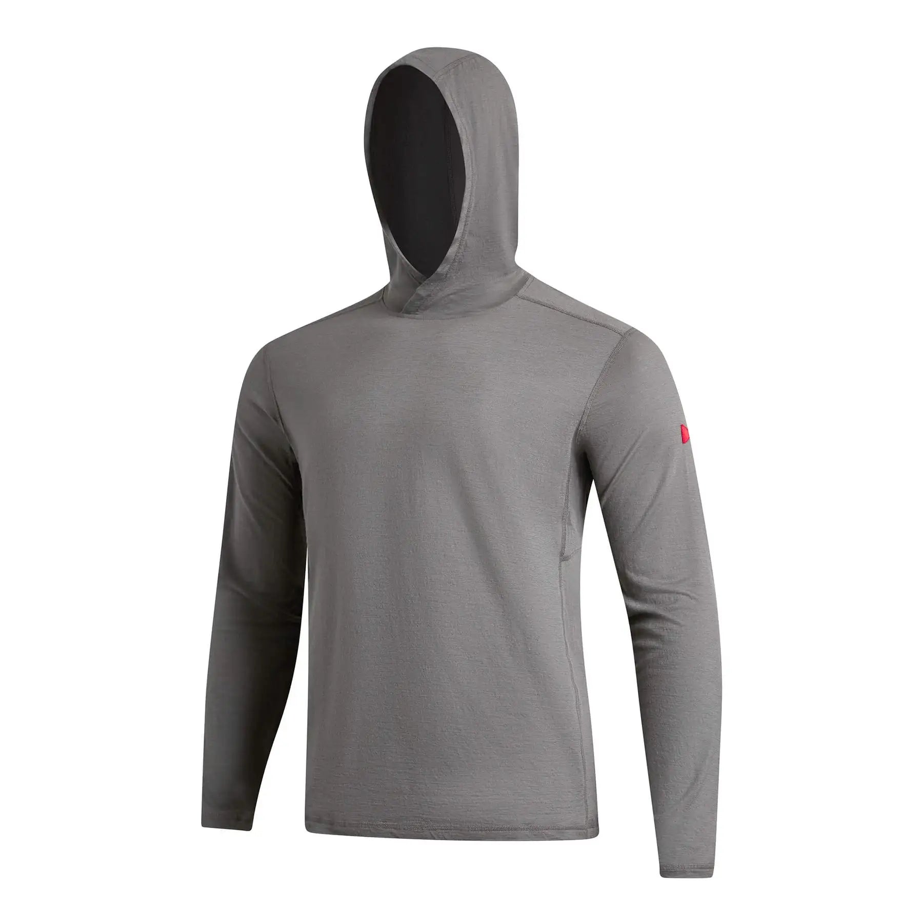 Florence Marine X Mens Shirt Merino Wool Hooded Long Sleeve