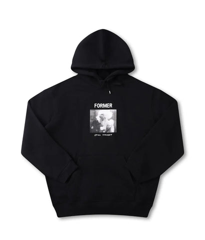 Former Mens Sweatshirt War Poodle Hood