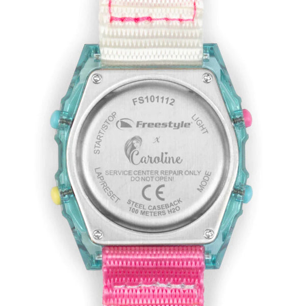 Freestyle Watch Shark Leash Caroline Marks Clear Blue Sky