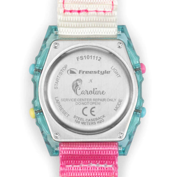 Freestyle Watch Shark Leash Caroline Marks Clear Blue Sky