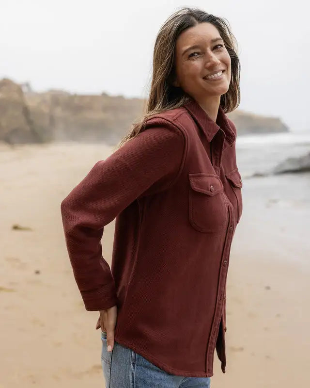 Outerknown Womens Shirt Chroma Blanket