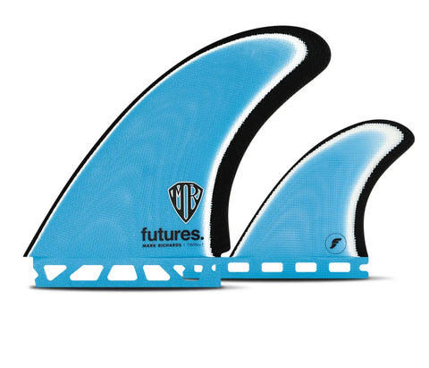 Futures Surfboard Fins Mark Richards Twin+1 Fins