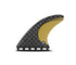 Futures Surfboard Fins Vector 3/2 Blackstix+ Thruster Medium Thruster Fins
