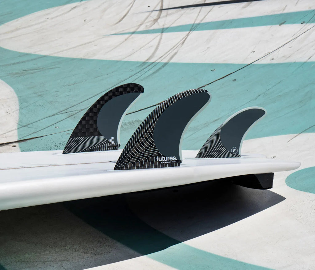 Futures Surfboard Fins Blackstix Twin+1 Fins