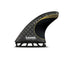 Futures Surfboard Fins Vector 3/2 Blackstix+ Thruster Medium Thruster Fins