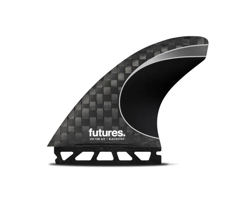 Futures Surfboard Fins Vector 3/2 Blackstix+ Thruster Fins