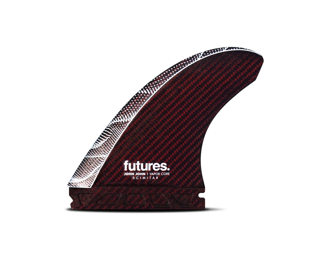 Futures Surfboard Fins John John Florence Vapor Core Scimitar Large Thruster Fins