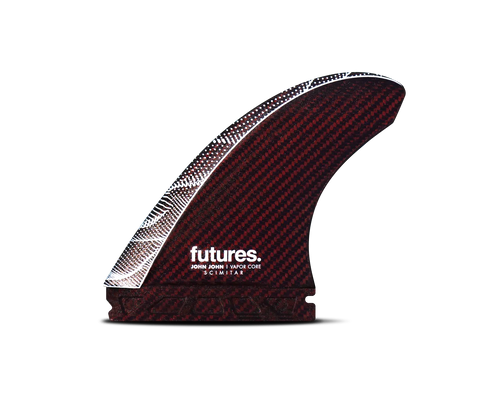 Futures Surfboard Fins John John Florence Vapor Core Scimitar Large Thruster Fins