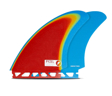 Futures Surfboard Fins Pyzel Bobcat Twin Fin Set