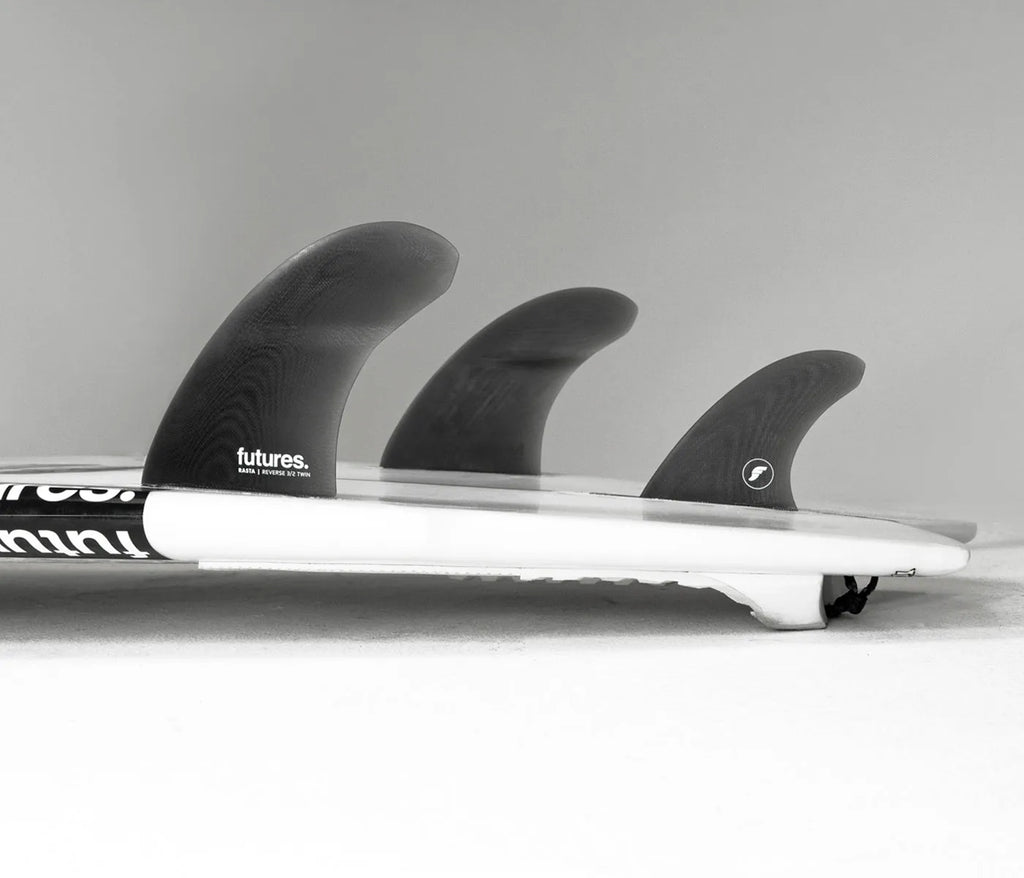 Futures Surfboard Fins Rasta Reverse 3/2 Twin+1 Fins