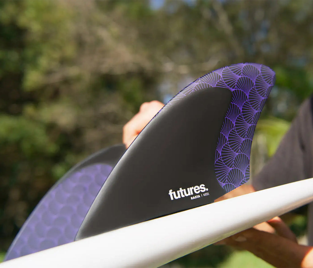 Futures Surfboard Fins Rasta Keel Twin Fins