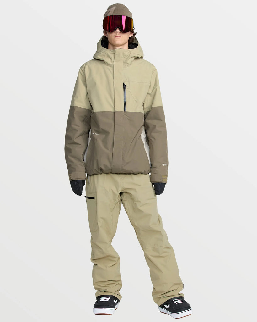 Volcom Mens Snow Jacket L Gore-Tex Insulated