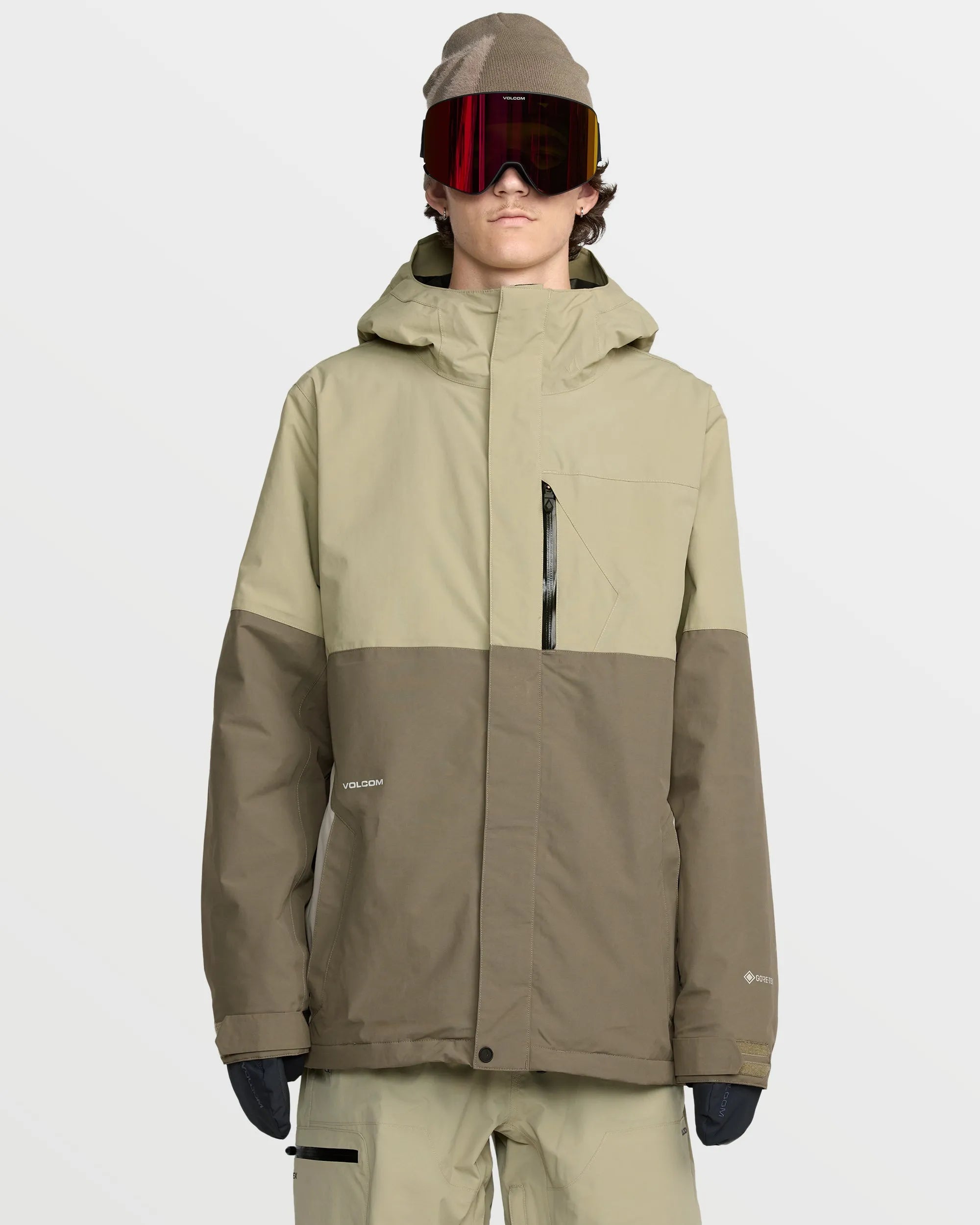 Volcom Mens Snow Jacket L Gore-Tex Insulated