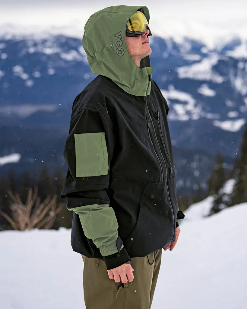 【新品】Volcom Mens V.Co Wfo Jacket メンズM Volcom Mens Snow Jacket V.Co Wfo