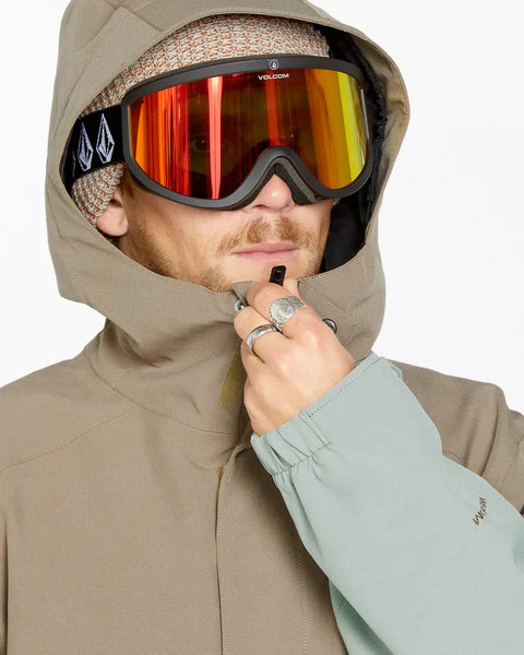 Volcom Mens Snow Jacket Brighton Full Zip