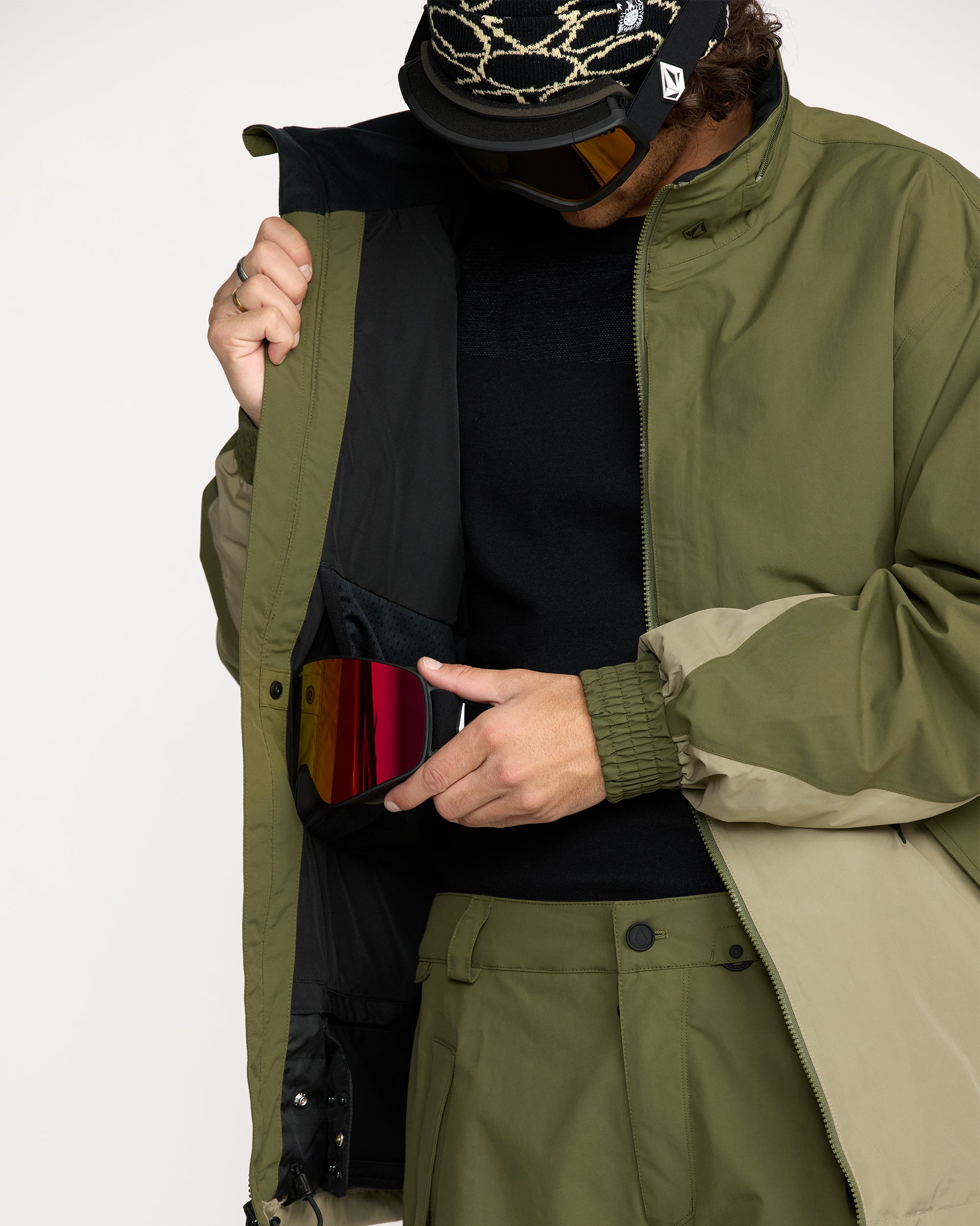 Volcom Mens Snow Jacket Longo Gore-Tex – Hansen Surfboards