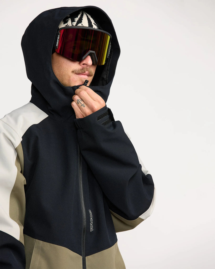 Volcom Mens Snow Jacket Brighton Full Zip