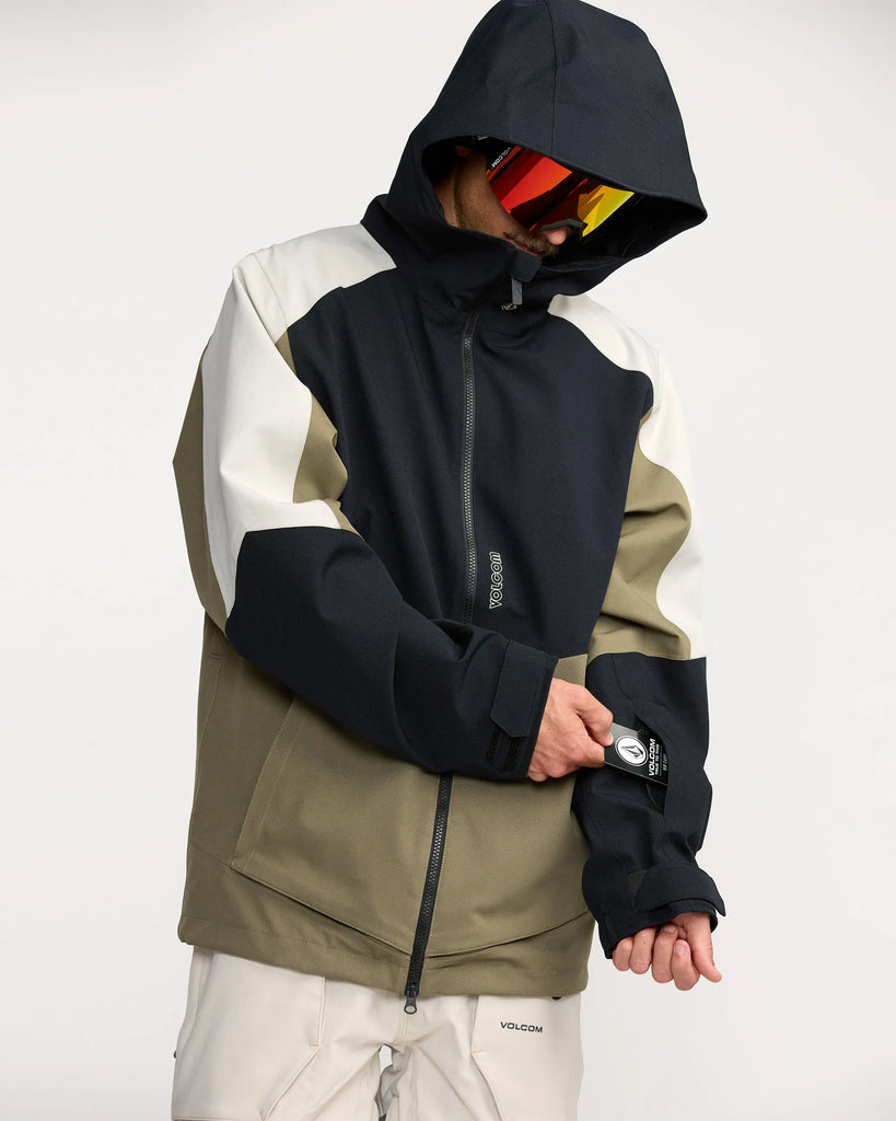 Volcom Mens Snow Jacket Brighton Full Zip