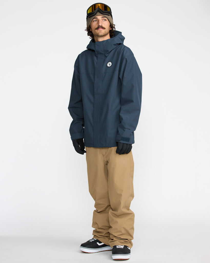 Volcom Mens Snow Jacket Buckthreeeighty