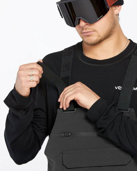 Volcom Mens Snow Pants Roan Bib Overalls