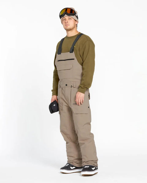 Volcom Mens Snow Pants Roan Bib Overalls