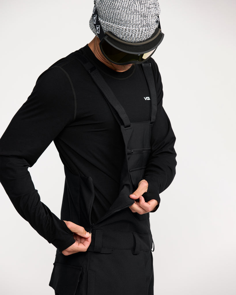 Volcom Mens Snow Pants Roan Bib Overalls