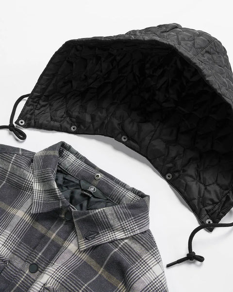 Volcom Mens Snow Layers Insulated Riding Flannel
