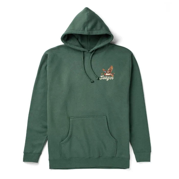 Seager Mens Sweatshirt Greenhead Hoodie