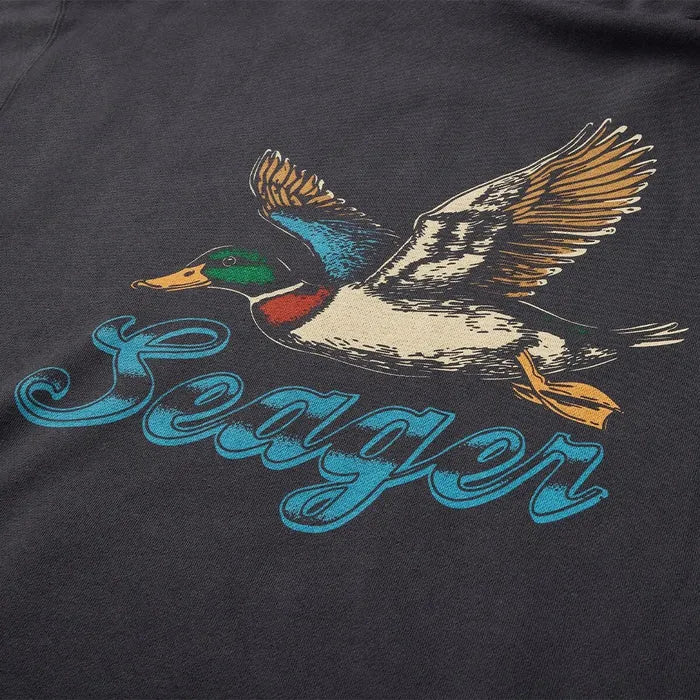 Seager Mens Sweatshirt Greenhead Hoodie