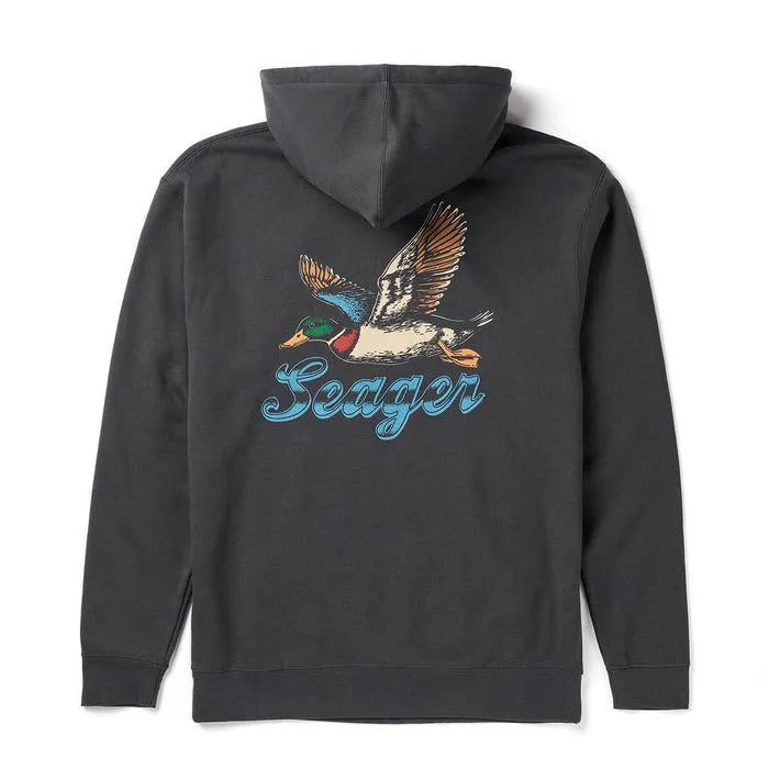 Seager Mens Sweatshirt Greenhead Hoodie
