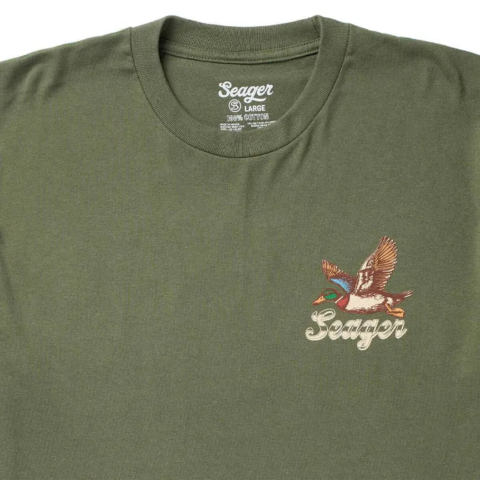 Seager Mens Shirt Greenhead