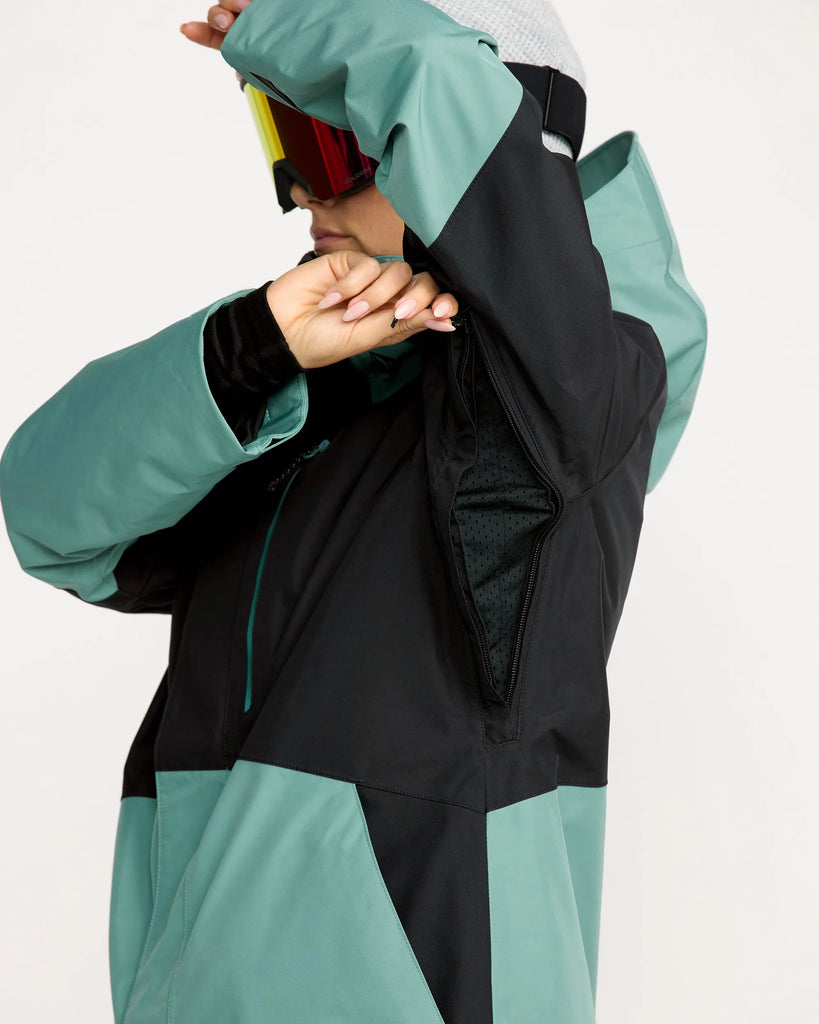 Volcom Womens Snow Jacket V.Co Tech Eras Gore-Tex Insulated