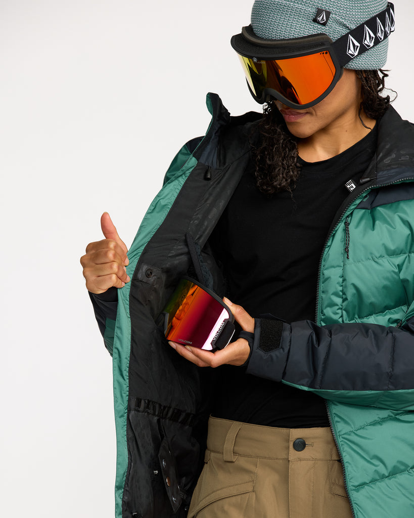 Volcom Womens Snow Jacket Estes Puff