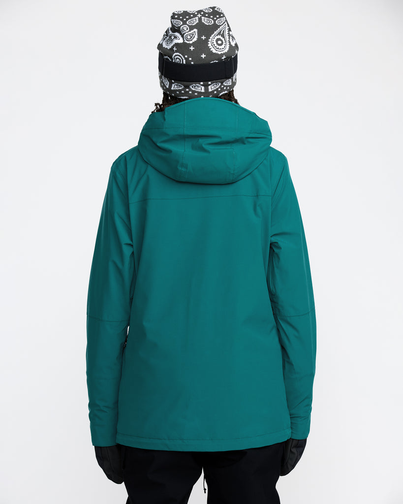 Volcom Womens Snow Jacket Shelter 20K 3D Stretch Insulated